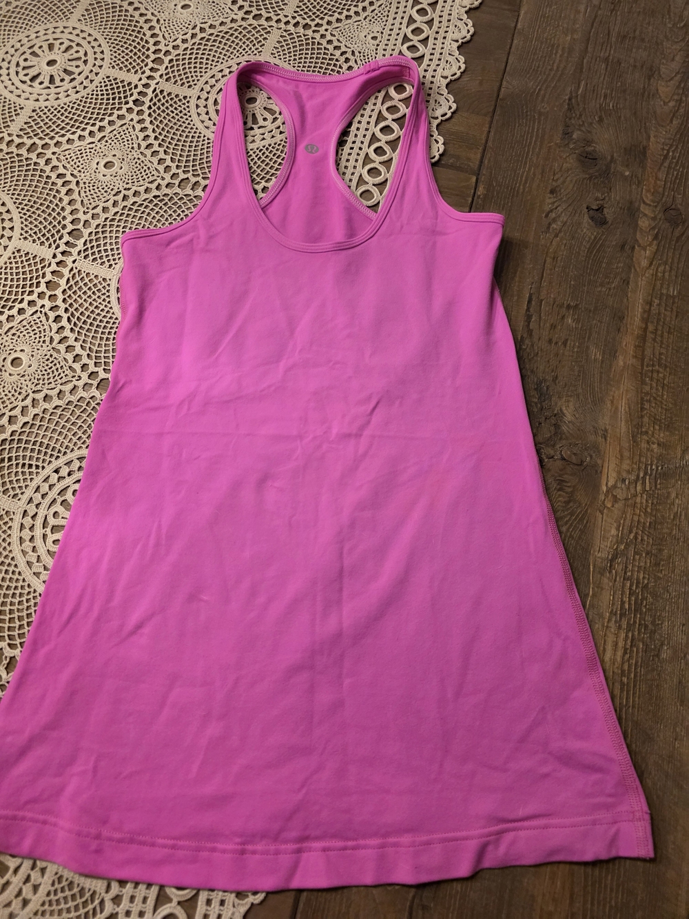 lululemon Hot Pink Racerback Tank 6